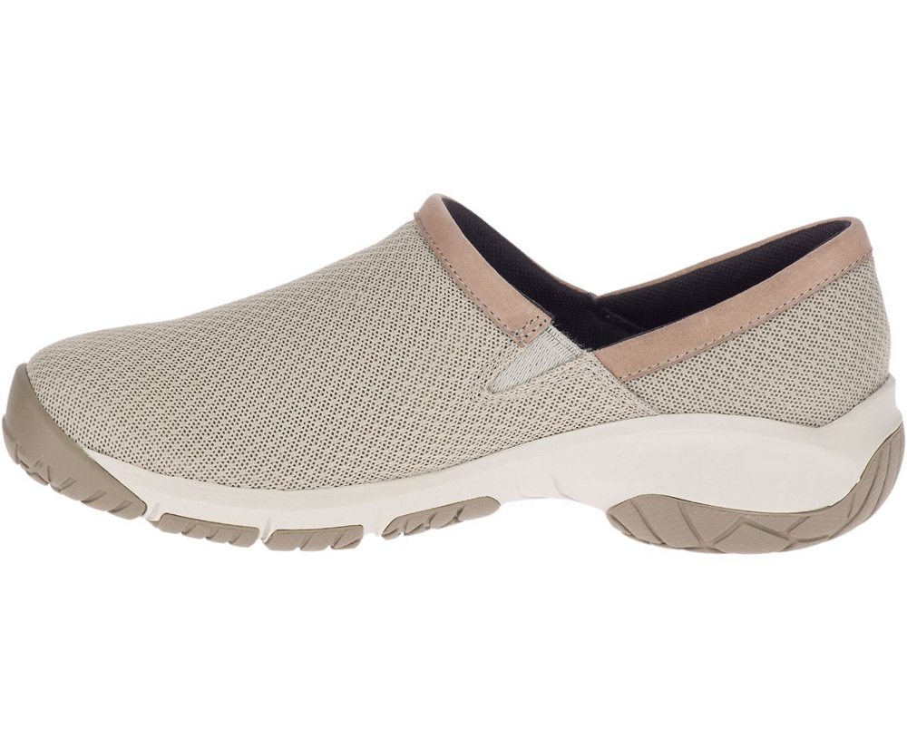 Merrell Slip Ons Damskie Szare - Encore Breeze Moc - 946750-GMV